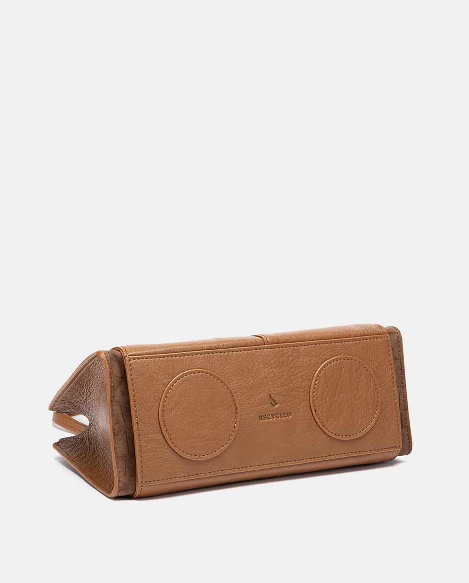 bolso-de-mano-cognac-abbacino-estructurado-reciclado image 5