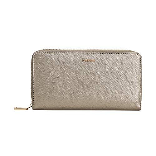 parfois-cartera-alargada-lisa-mujer-talla-l-plateado image 6