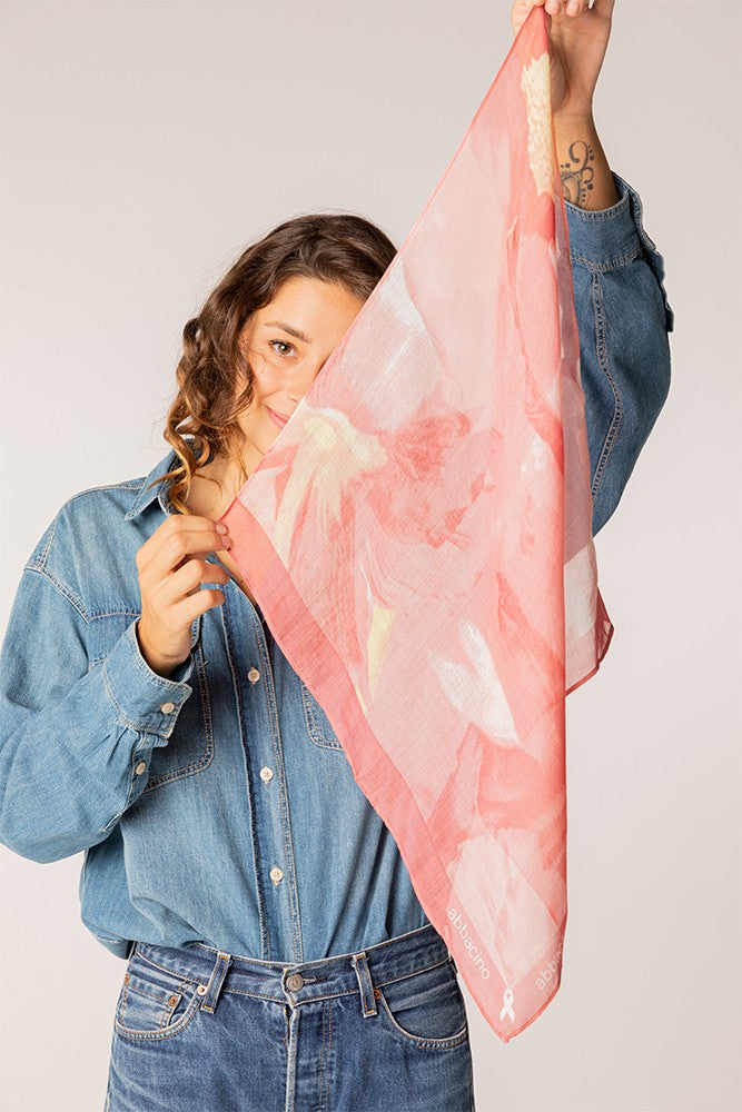 bandana-de-seda-abbacino-rosa-aecc-edici-n-limitada image 2