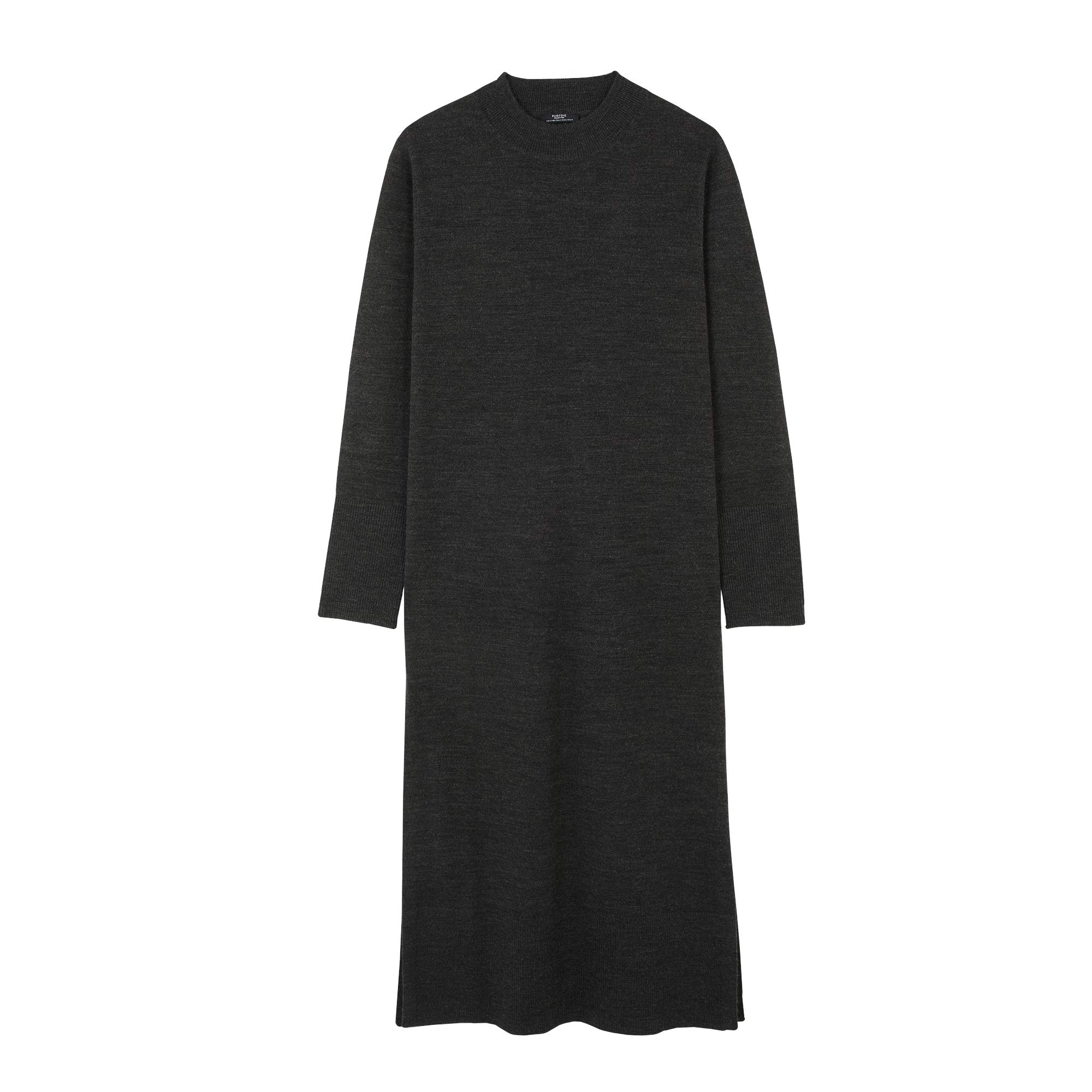 parfois-vestido-de-punto-manga-larga-cuello-redondo-mujer image 1