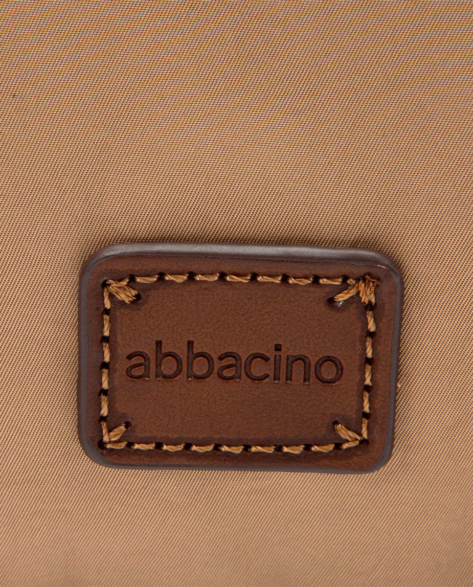 abbacino-mochila-materiales-reciclados-beige-satinada image 7