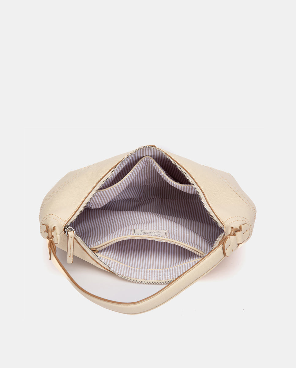 bolso-de-hombro-peque-o-beige-abbacino-de-materiales-reciclados image 7