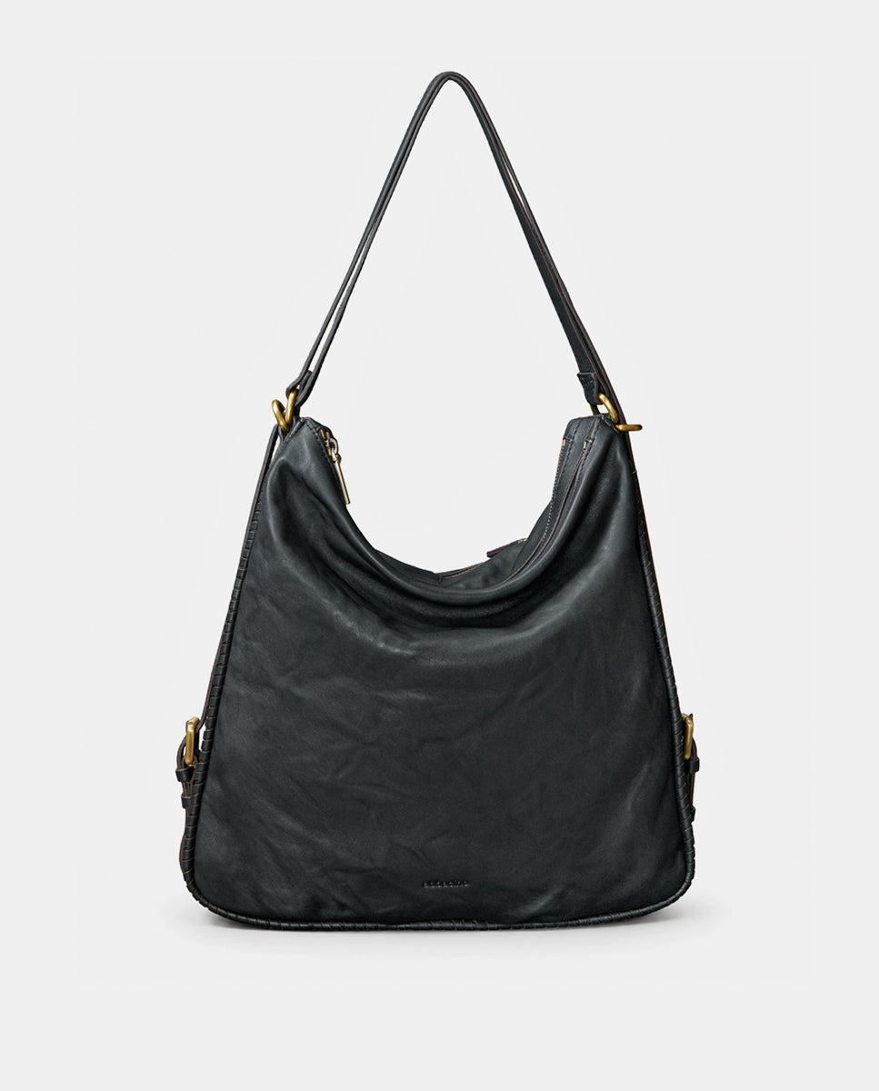 abbacino-bolso-multifuncional-piel-negro-convertible-mochila image 1