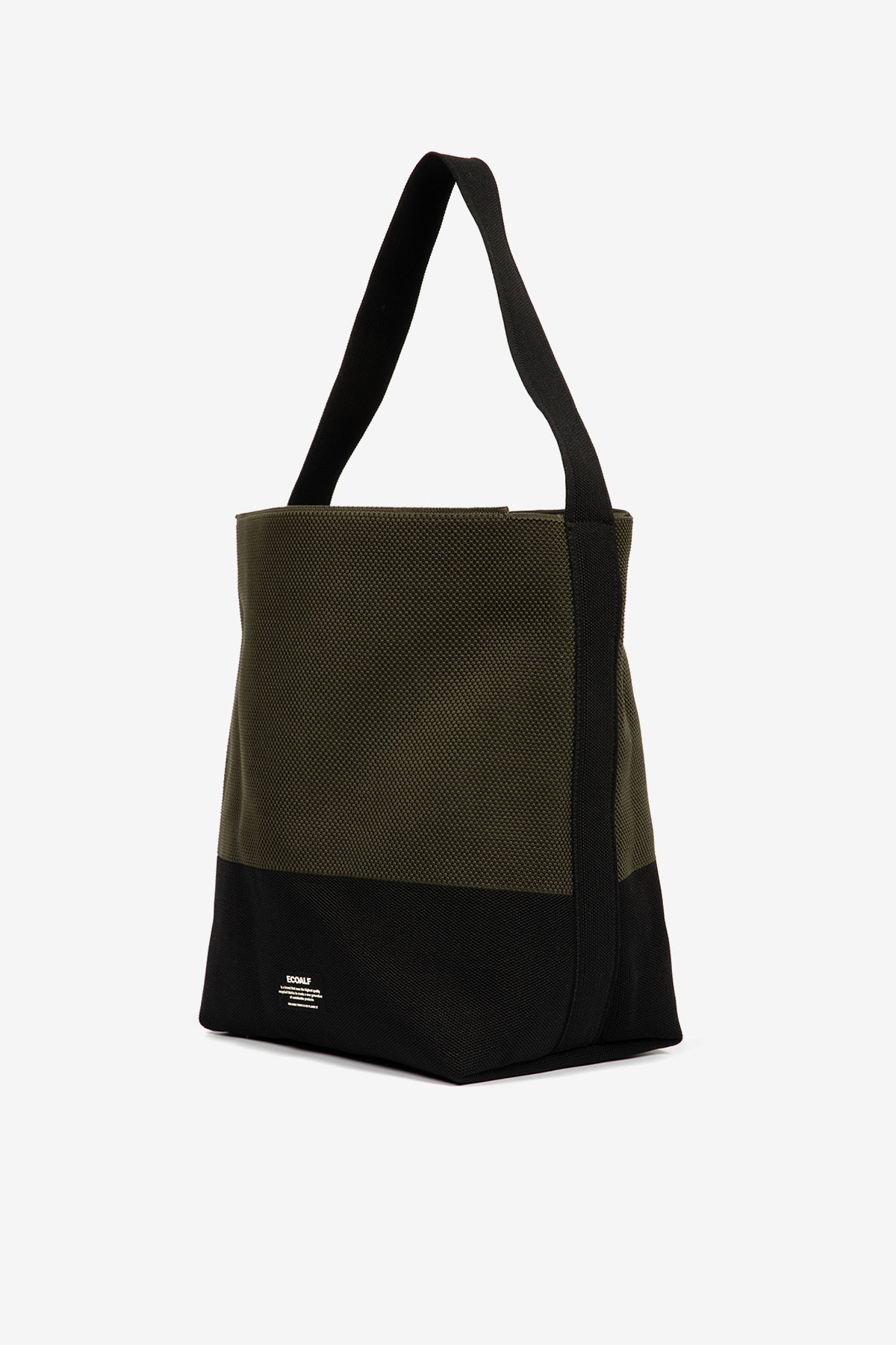 ecoalf-bolso-bucket-tika-khaki-bolso-de-hombro-de-punto-con-poli-ster-reciclado image 4