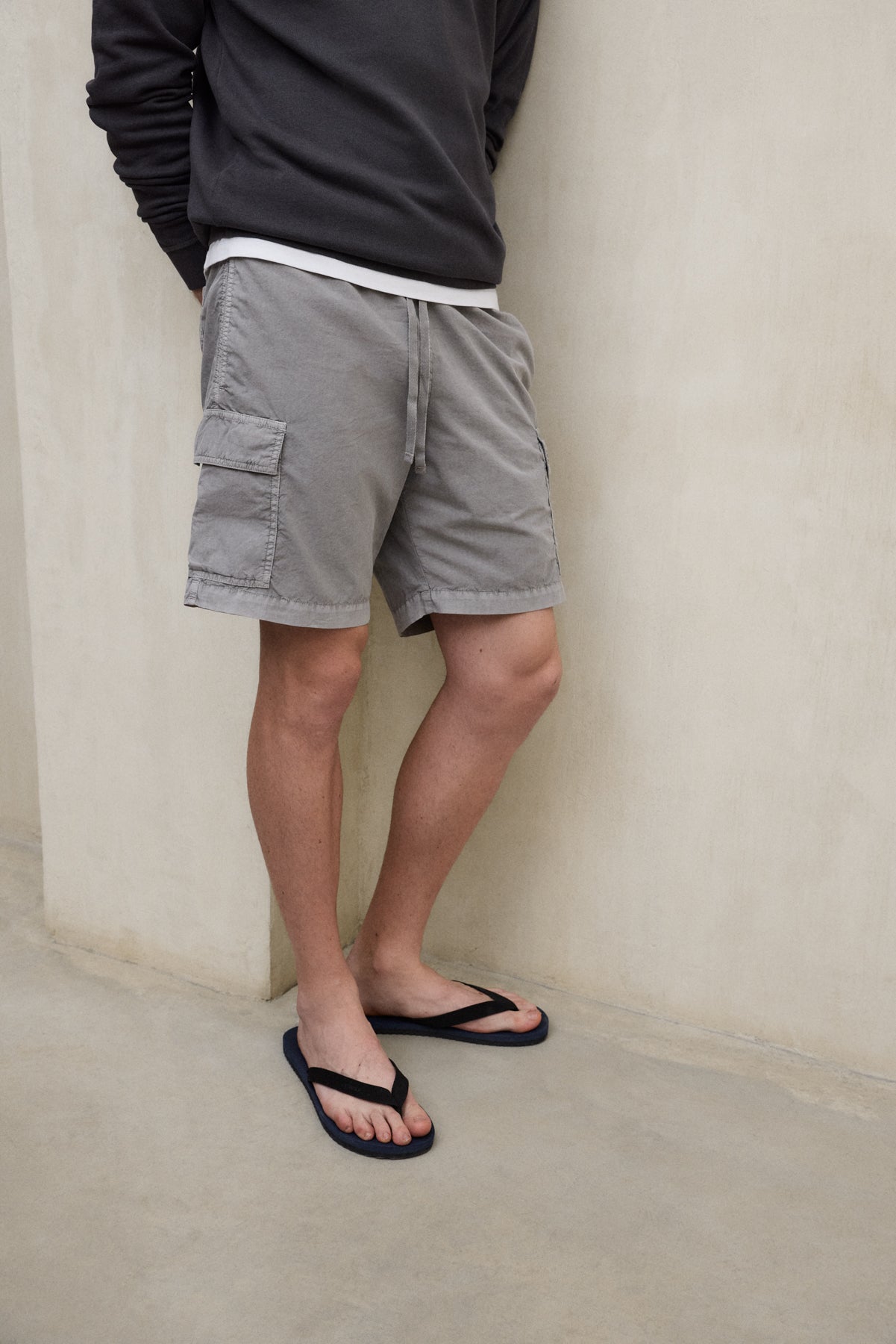 ecoalf-shorts-targo-gris-oscuro-para-hombre-100-algod-n-regenerativo-fit-regular image 4