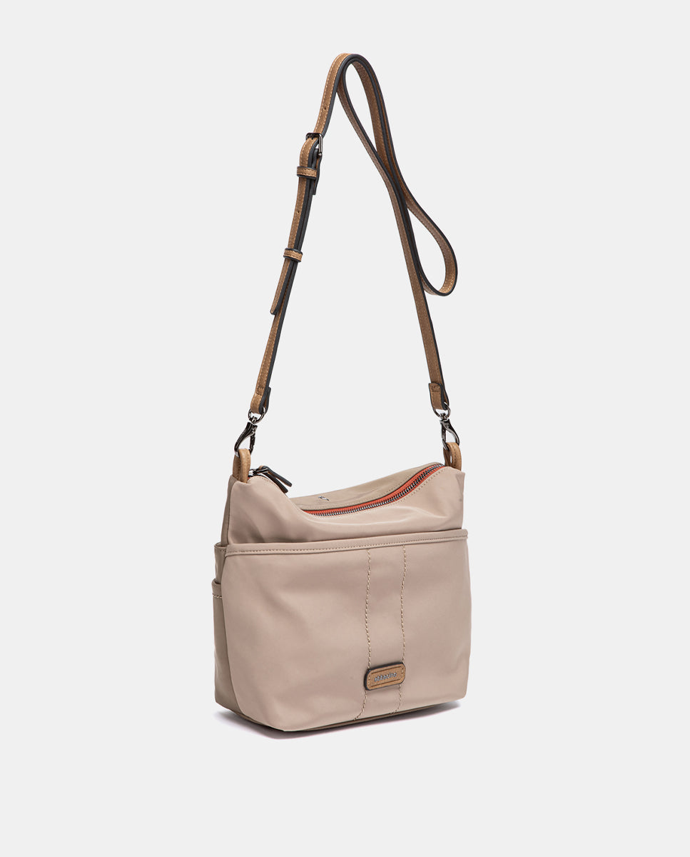 abbacino-organizador-bolso-materiales-reciclados-beige image 2