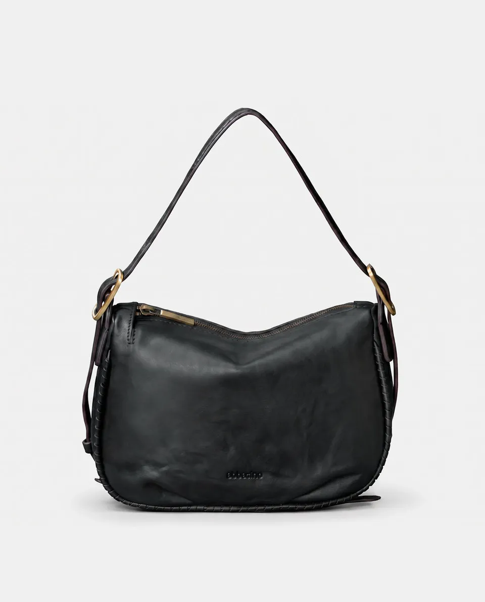 abbacino-bolso-de-mano-mujer-piel-negro-minimalista image 1