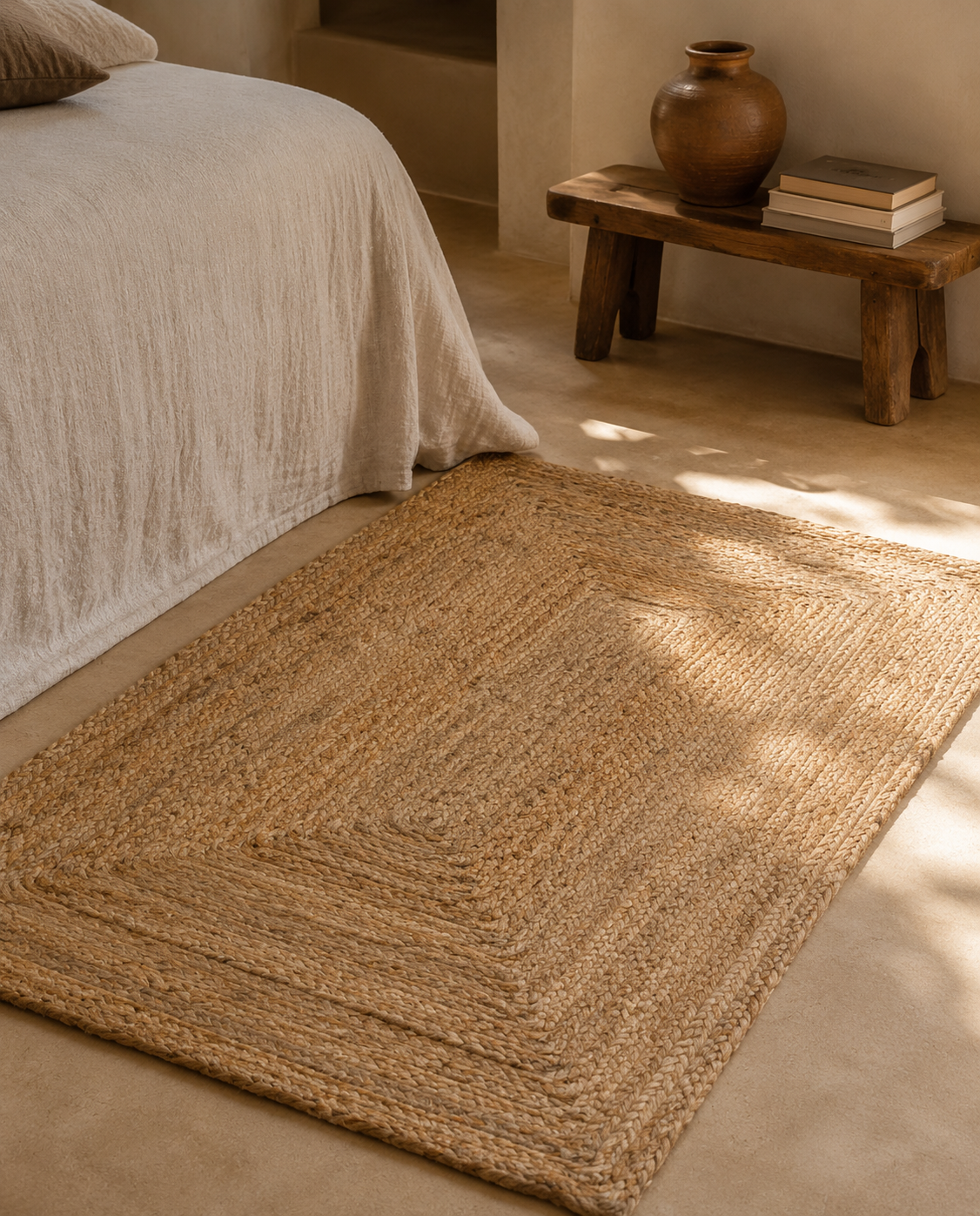 alfombra-rectangular-de-yute-natural-kbas-120-x-180-cm-estilo-bohemio image 1