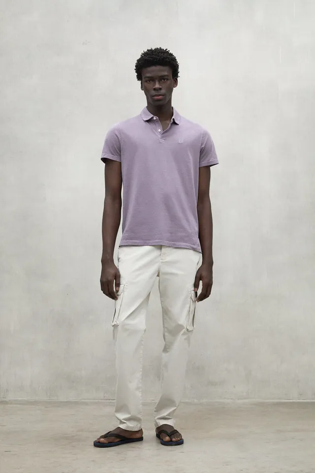 ecoalf-polo-de-punto-jersey-theo-morado-100-algod-n-reciclado-fit-regular-logo-b image 1