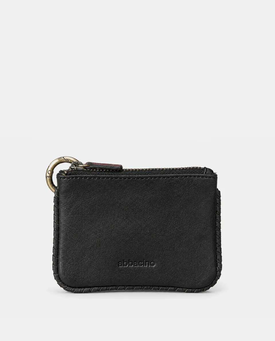 abbacino-monedero-mujer-piel-negro-cremallera image 1