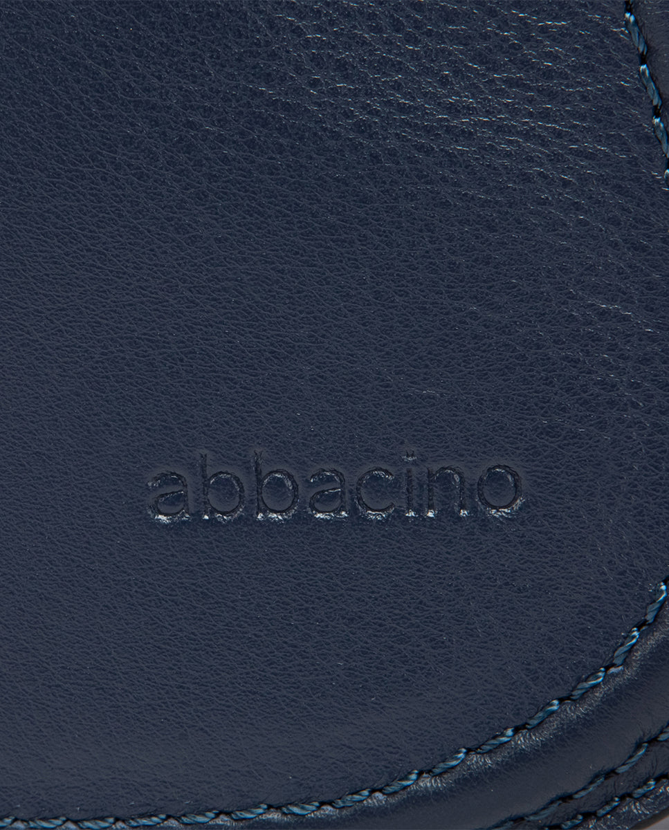 abbacino-bandolera-piel-azul-estructurada image 7