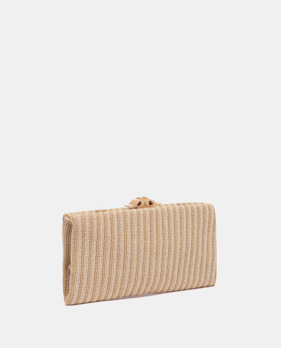abbacino-clutch-de-fiesta-a-rayas-naranja image 2