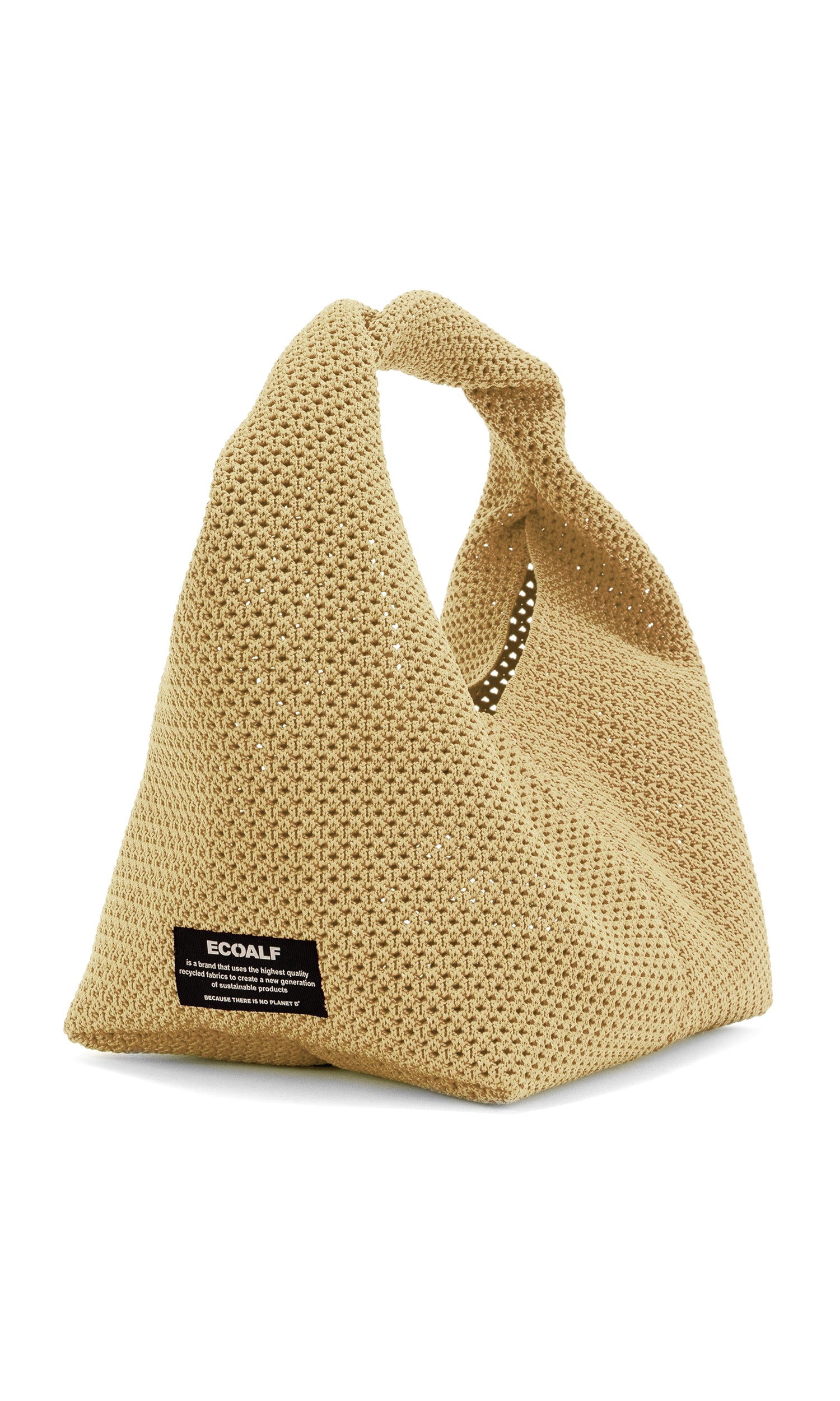 ecoalf-bolso-tika-mini-mostaza-bolso-cubo-de-punto-con-pl-stico-reciclado-del-oc image 3
