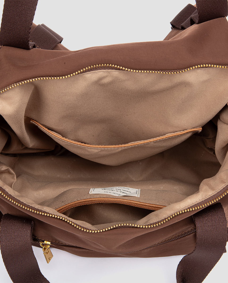 shopper-abbacino-marr-n-en-materiales-reciclados-con-bandolera image 6