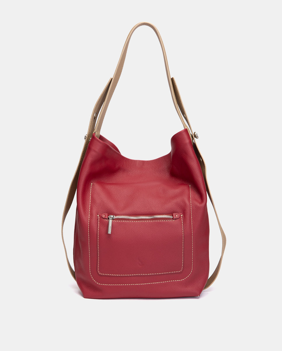 abbacino-bolso-de-hombro-en-piel-rojo image 4