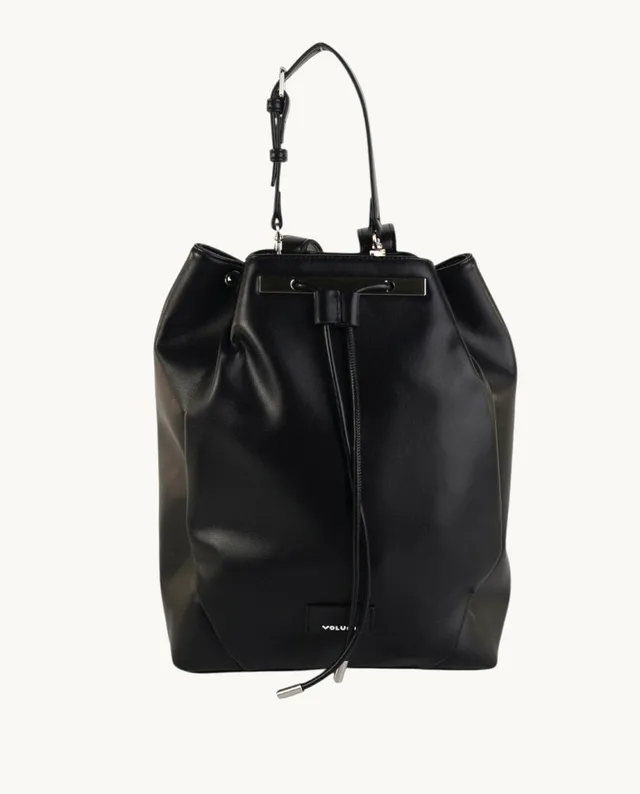 kbas-mochila-urban-belcanto-de-piel-sint-tica-color-negro-29x14x34-cm-cierre-cre image 1