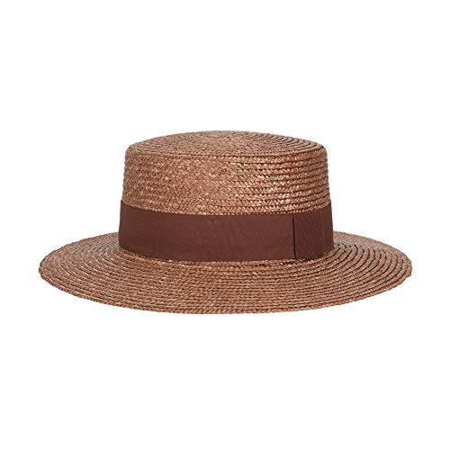 parfois-sombrero-textura-rafia-con-cinta-a-contraste-taupe-mujer image 4