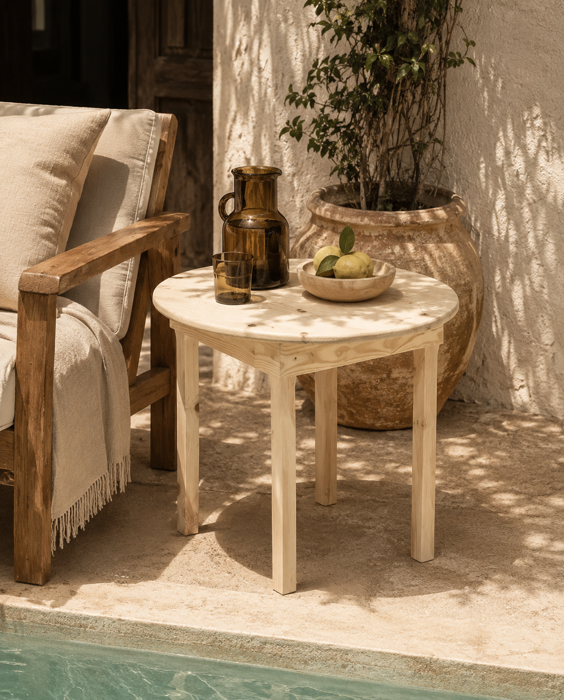mesa-de-madera-redonda-kbas-80-cm-di-metro-x-75-cm-alto-solo-pen-nsula image 1