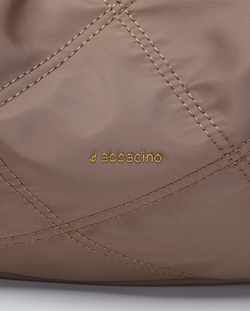 abbacino-bolso-hombro-hobo-reciclado-camel image 7