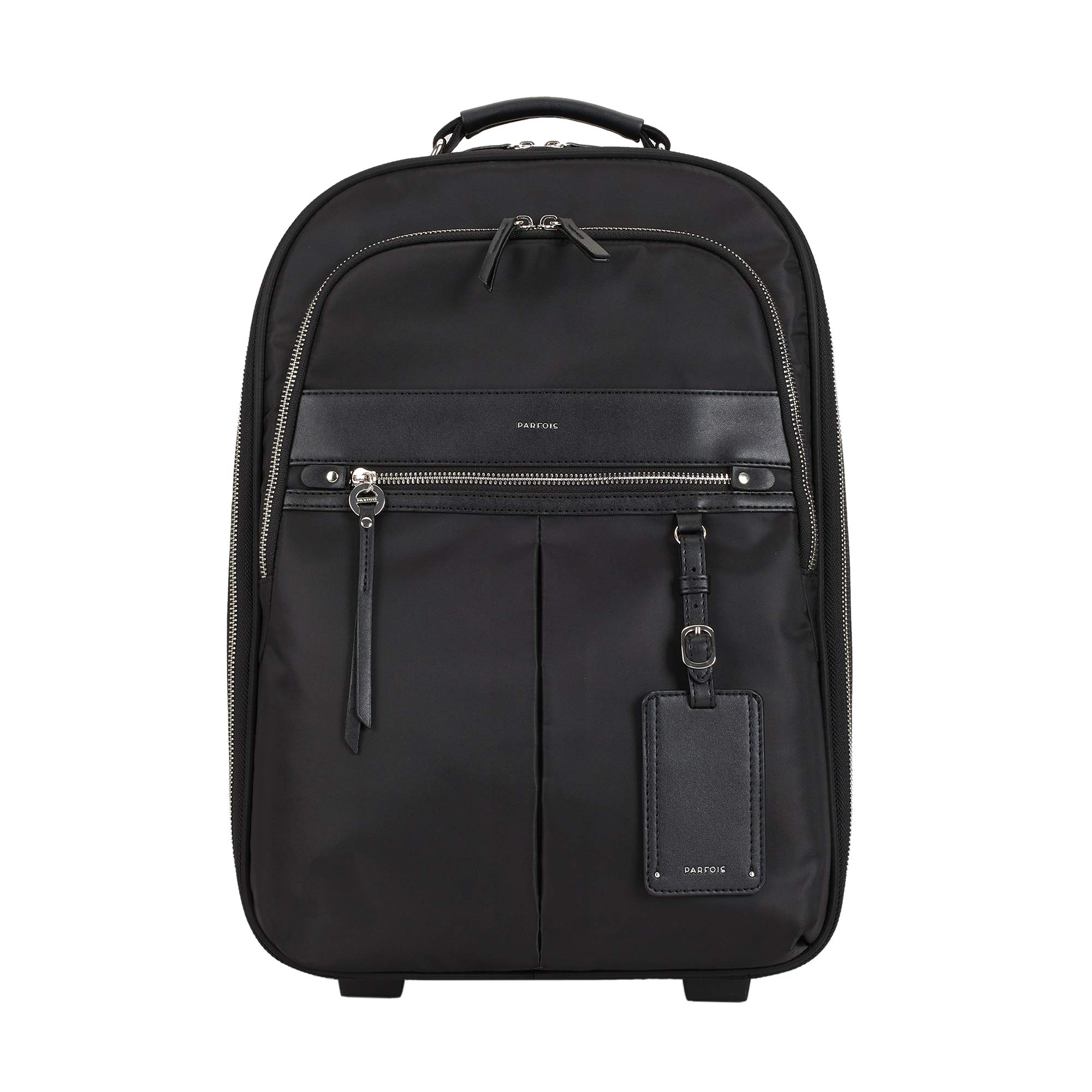 parfois-mochila-trolley-de-nylon-mujer-talla-l-negro image 1