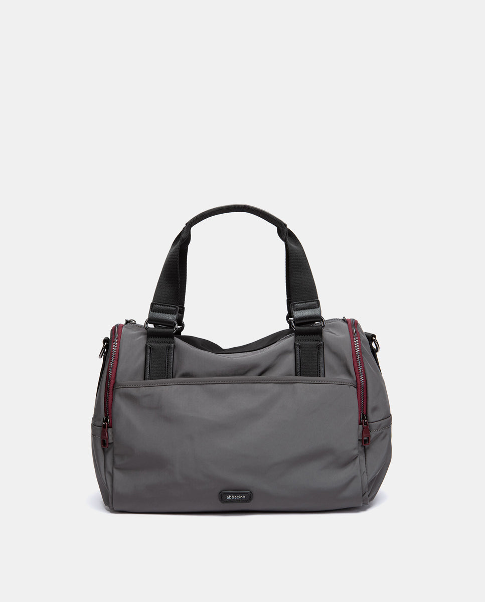 bolso-de-viaje-gris-abbacino-deportivo-reciclado image 1