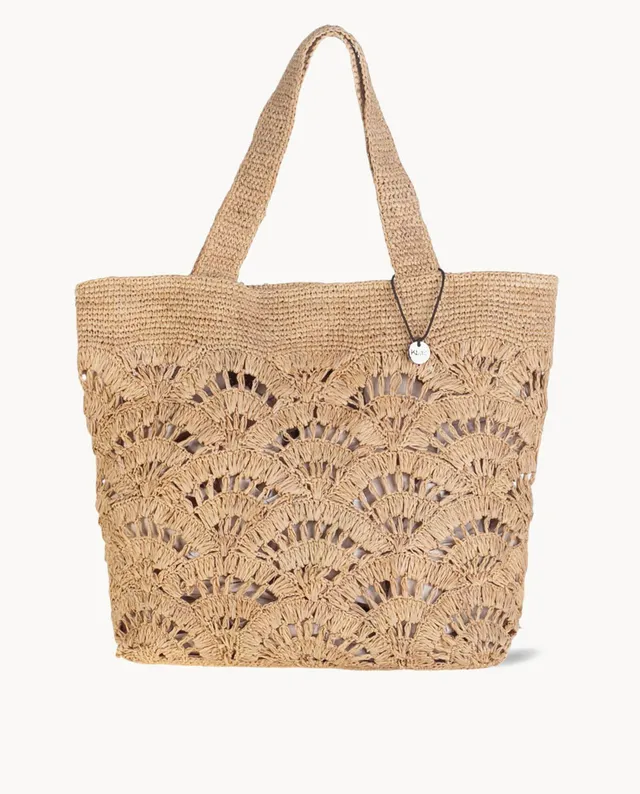 kbas-bolso-de-hombro-rafia-natural-con-cierre-magn-tico-tote-42-14-cm image 1