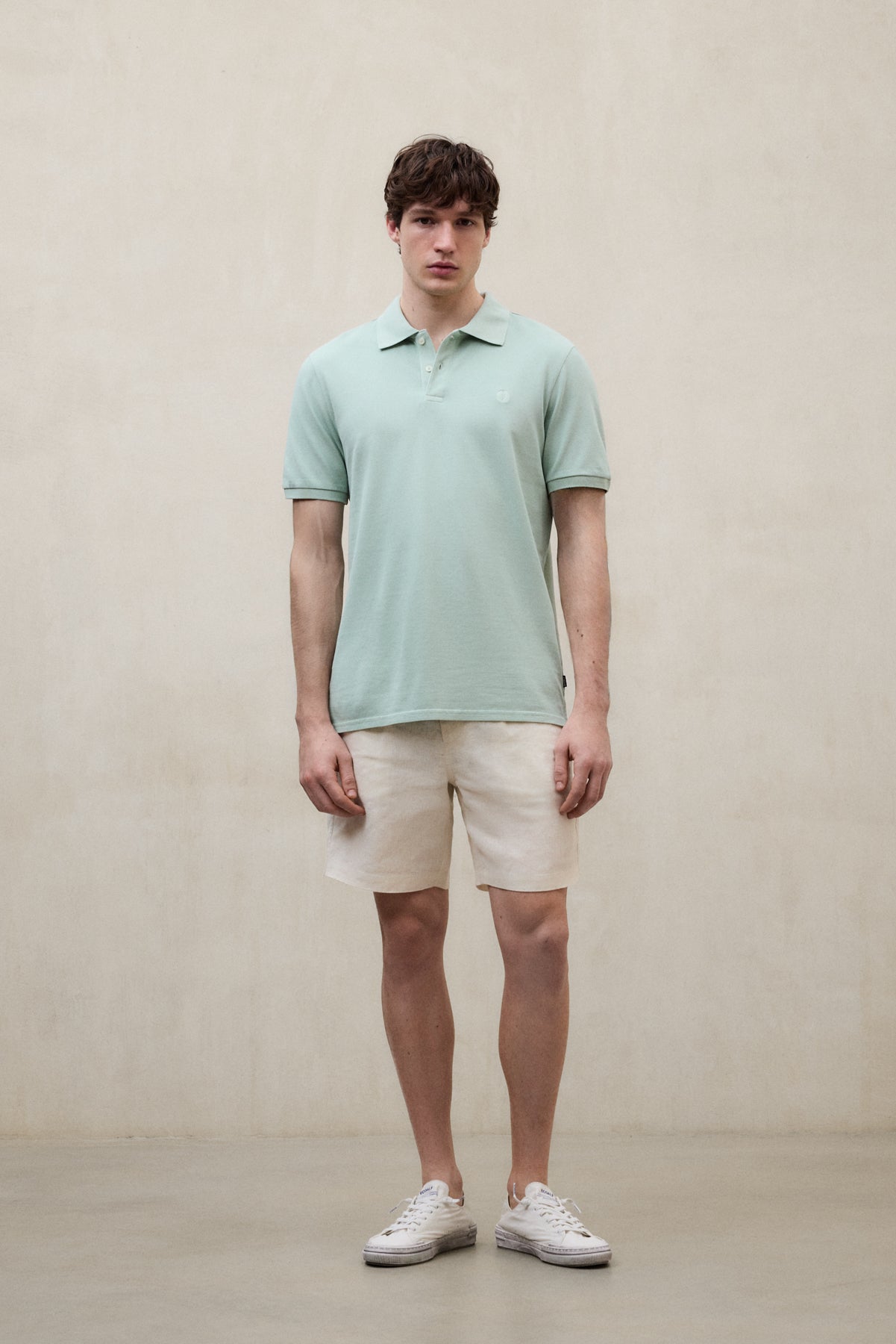 polo-ecoalf-tedan-de-piqu-100-algod-n-reciclado-verde-fit-regular image 1