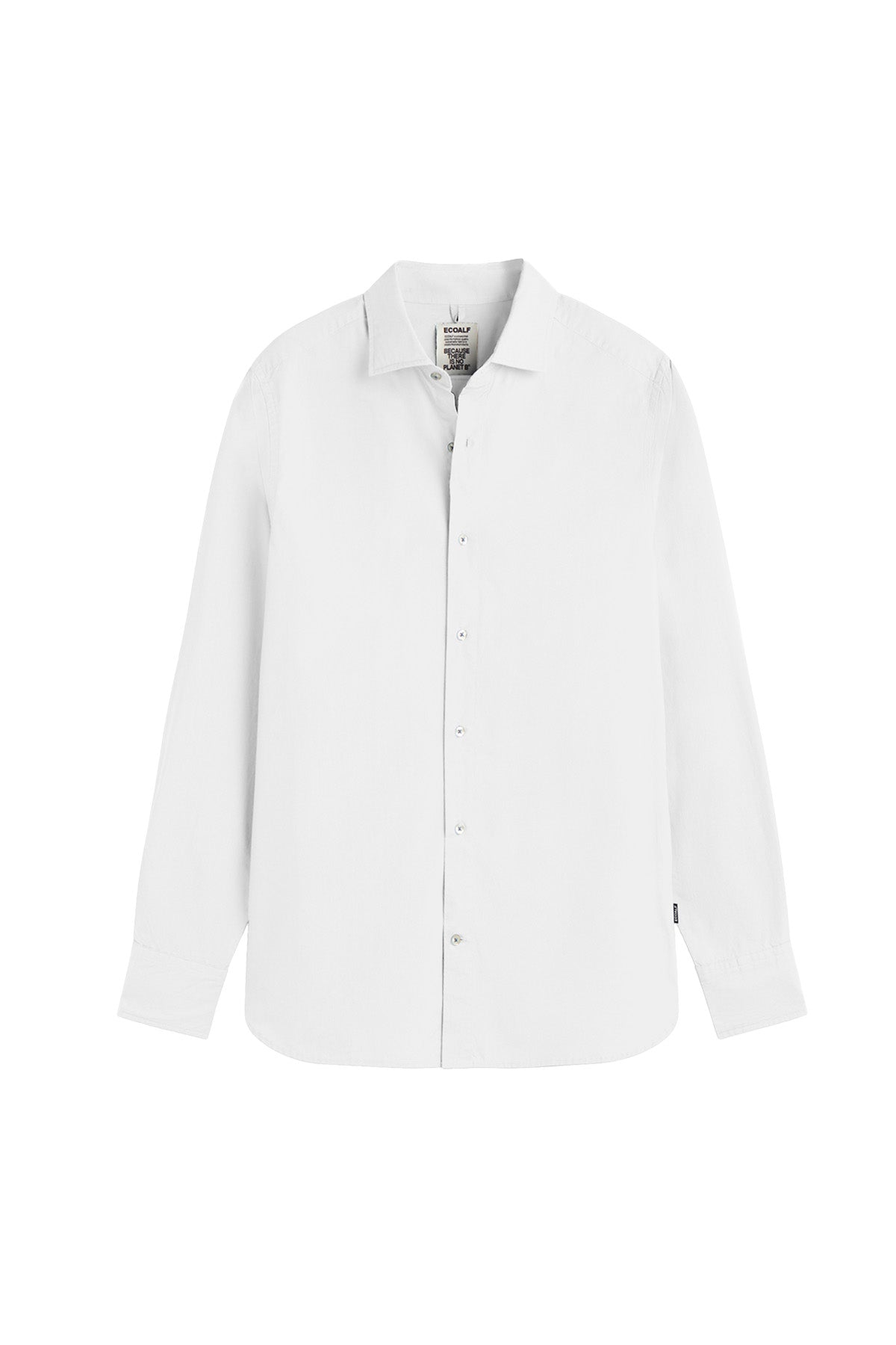 ecoalf-alfredo-camisa-blanca-hombre-media-cremallera image 7