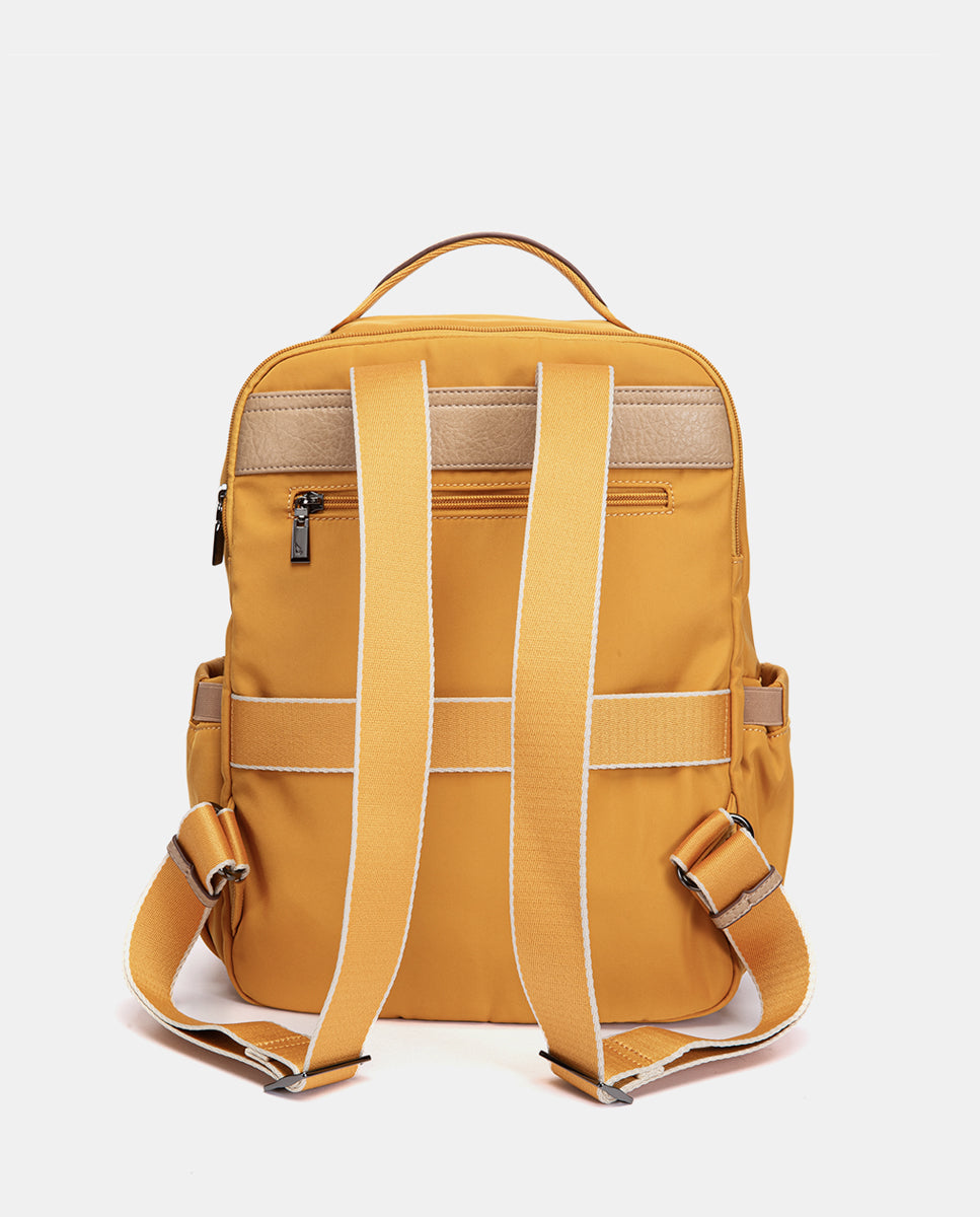 abbacino-mochila-tejido-reciclado-amarilla-sport image 3
