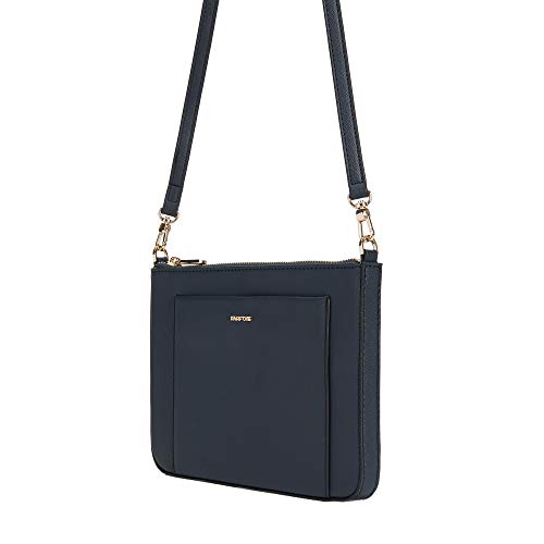 parfois-clutch-bandolera-lisa-talla-m-azul-marino-mujer image 8