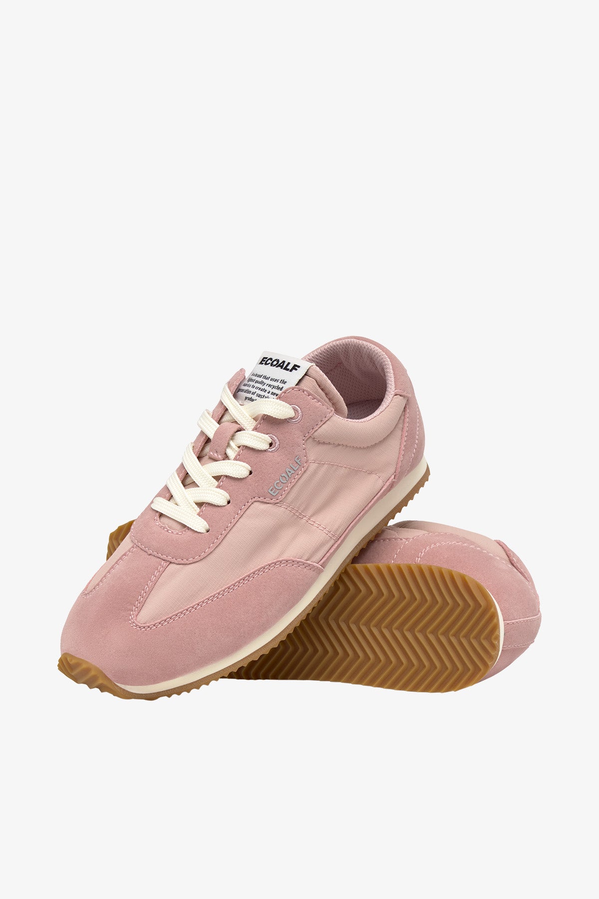 ecoalf-zapatilla-denver-rosa-de-mujer-sneaker-vegana-ligera-de-100-poliamida-rec image 2