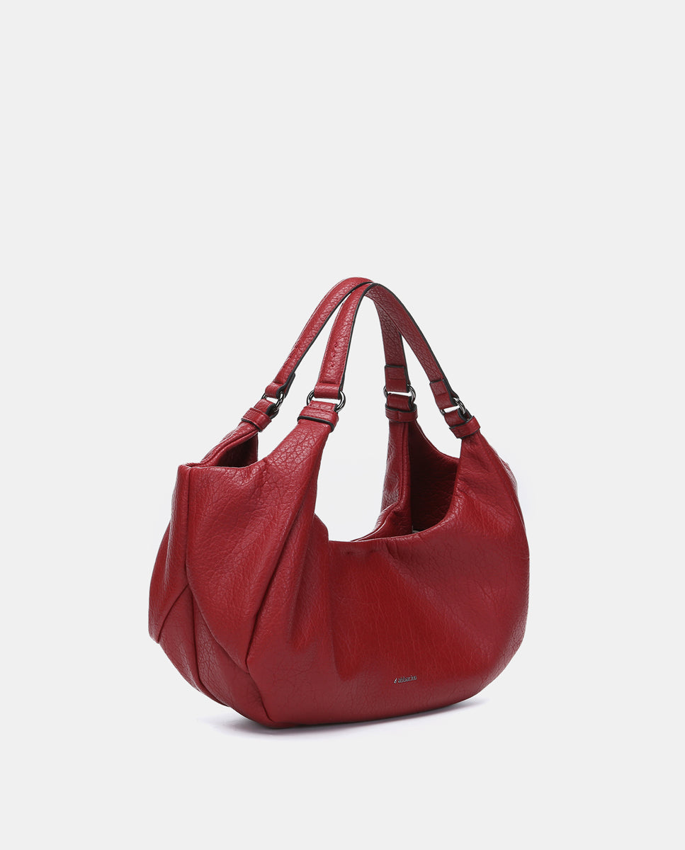 abbacino-bolso-de-mano-materiales-reciclados-rojo image 3
