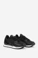 abbacino-zapatilla-sneaker-mujer-negra-de-piel-y-textil image 2