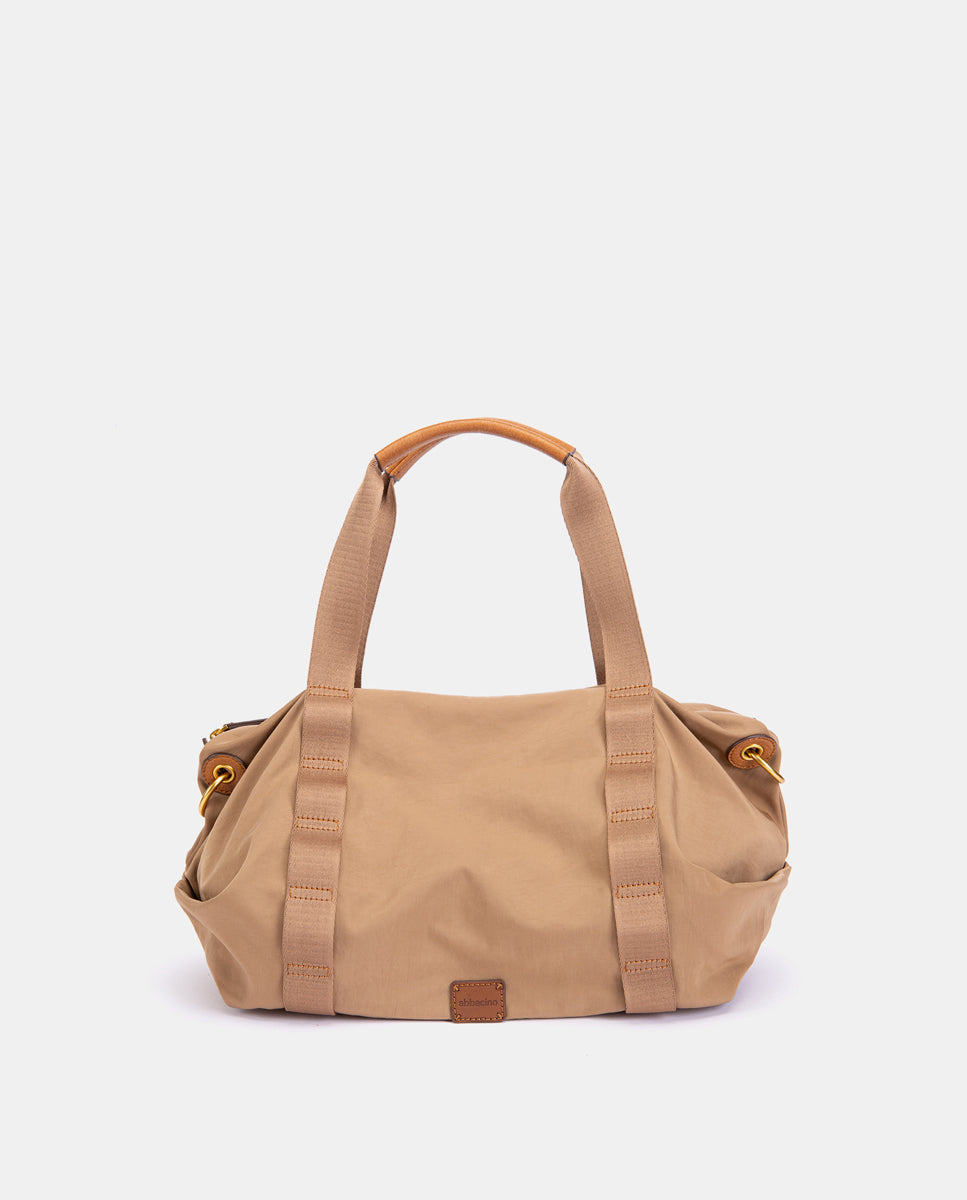 abbacino-bolso-shopper-beige-de-materiales-reciclados image 1