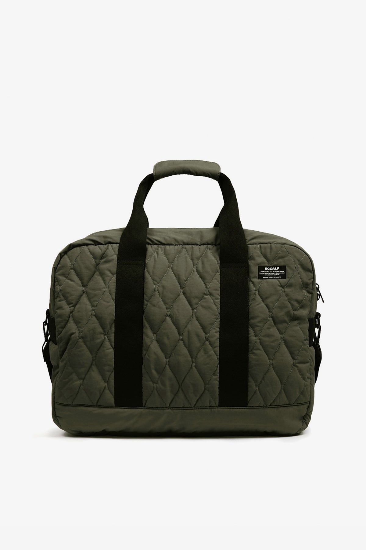 bolsa-duffle-flock-de-ecoalf-en-verde-oscuro-poli-ster-reciclado image 1