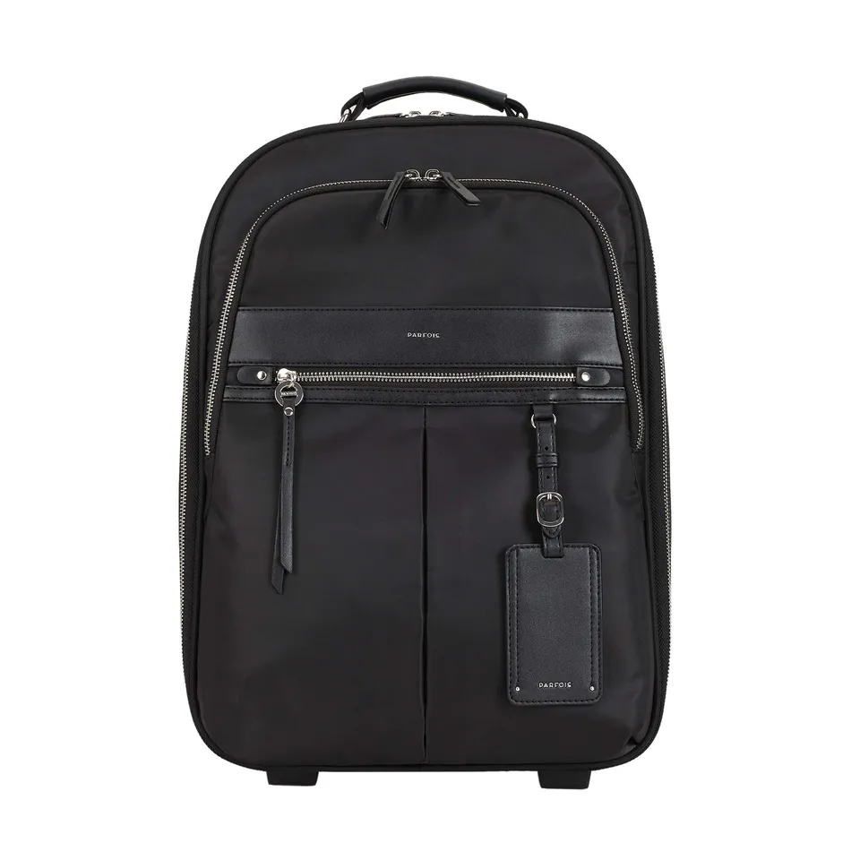 parfois-mochila-trolley-de-nylon-mujer-talla-l-negro image 1