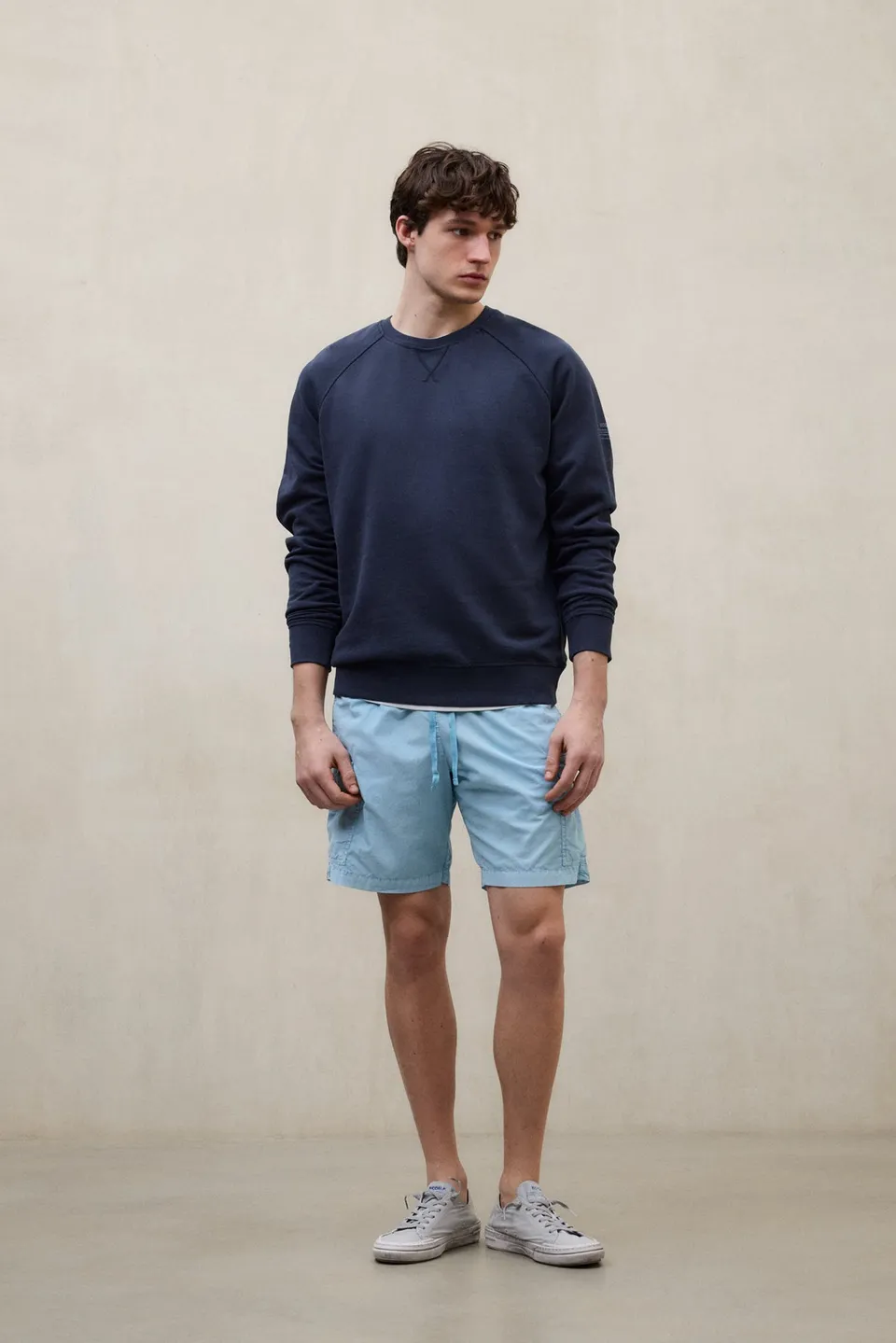 ecoalf-sudadera-berja-azul-marino-de-hombre-100-algod-n-reciclado-fit-regular-y- image 1