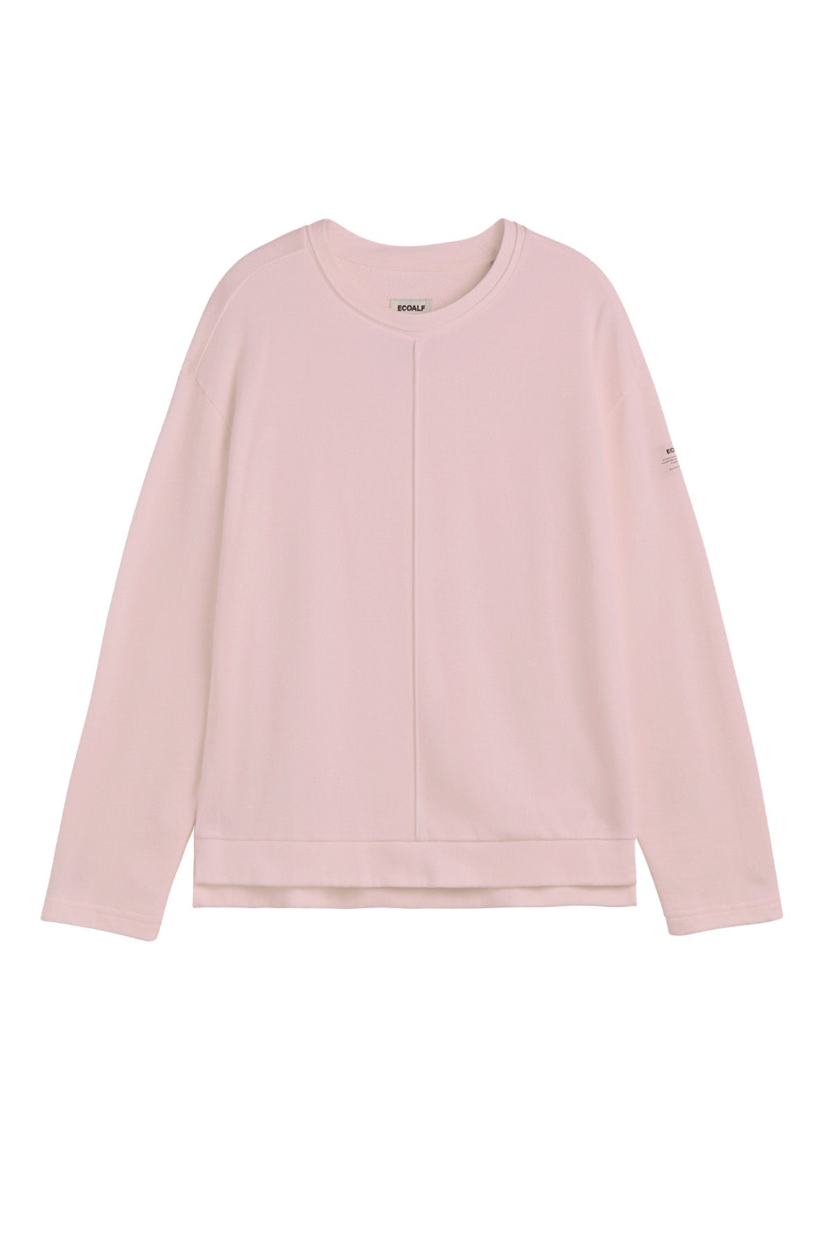 ecoalf-sudadera-ankara-rosa-mujer-fit-oversize-100-algod-n-reciclado-cuello-redo image 6