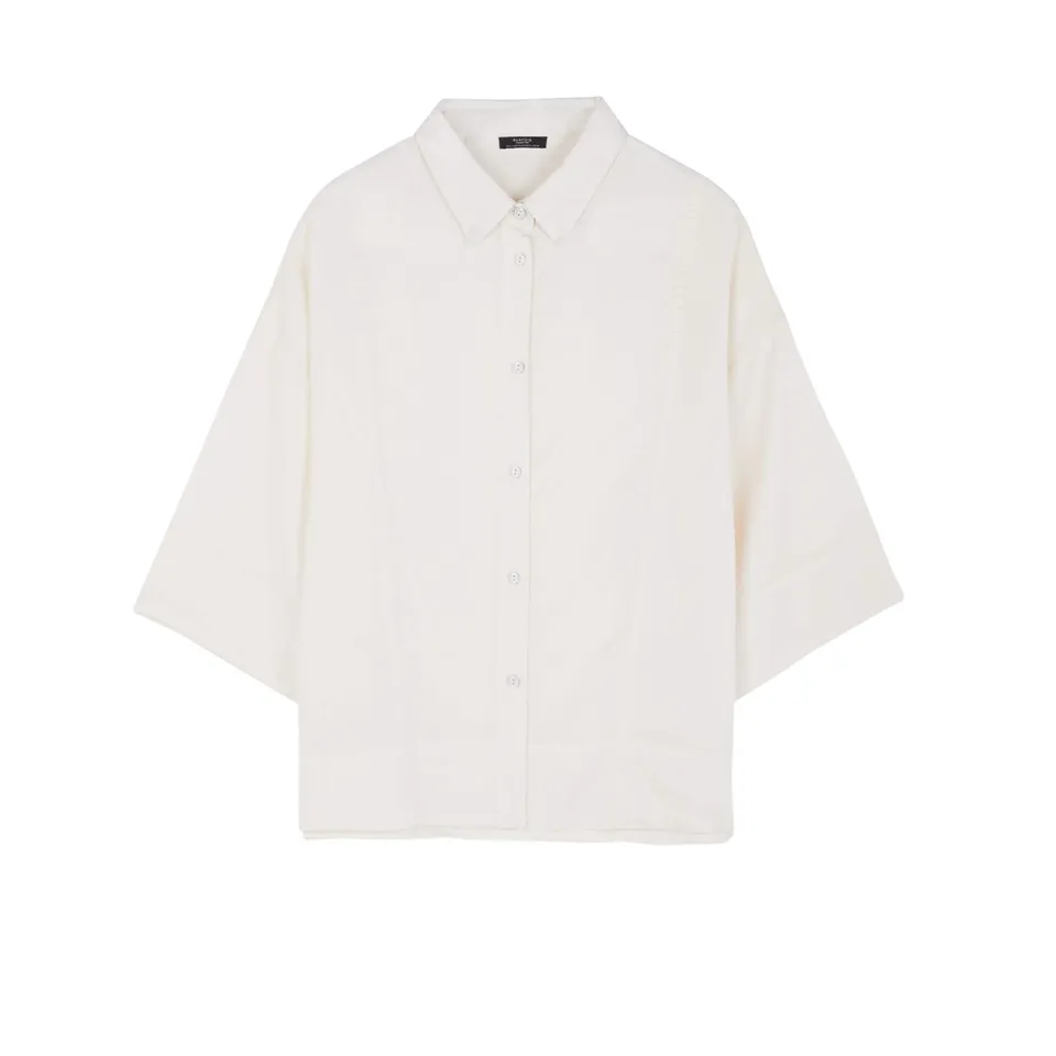 parfois-camisa-oversize-lyocell-mujer image 1