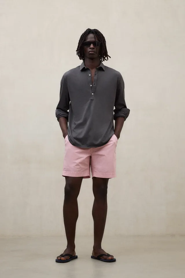 camisa-will-de-ecoalf-gris-oscuro-100-algod-n-reciclado-fit-regular image 1