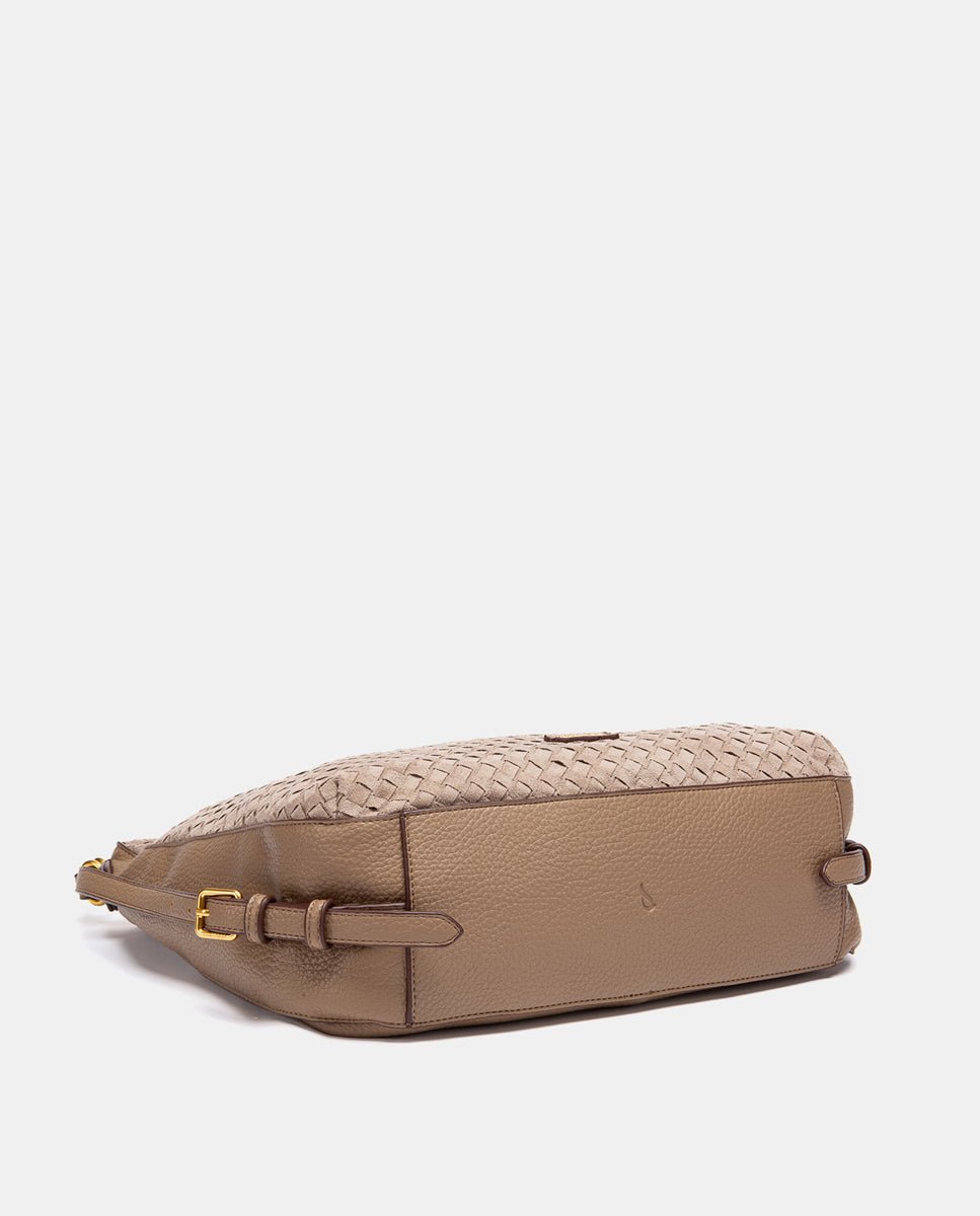abbacino-bolso-multifuncional-trenzado-beige image 5