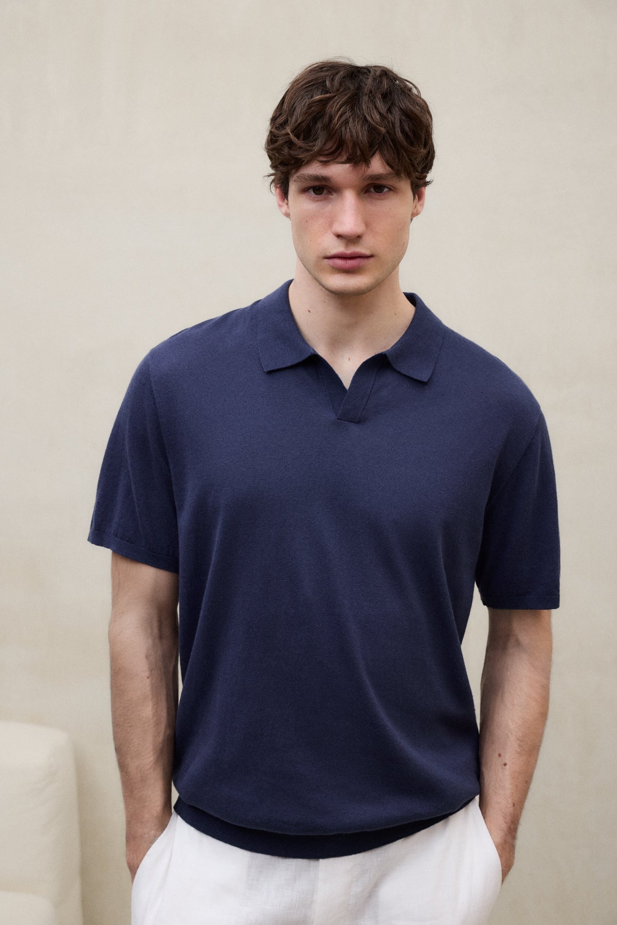 jersey-ecoalf-olmo-azul-marino-de-algod-n-org-nico-para-hombre image 3