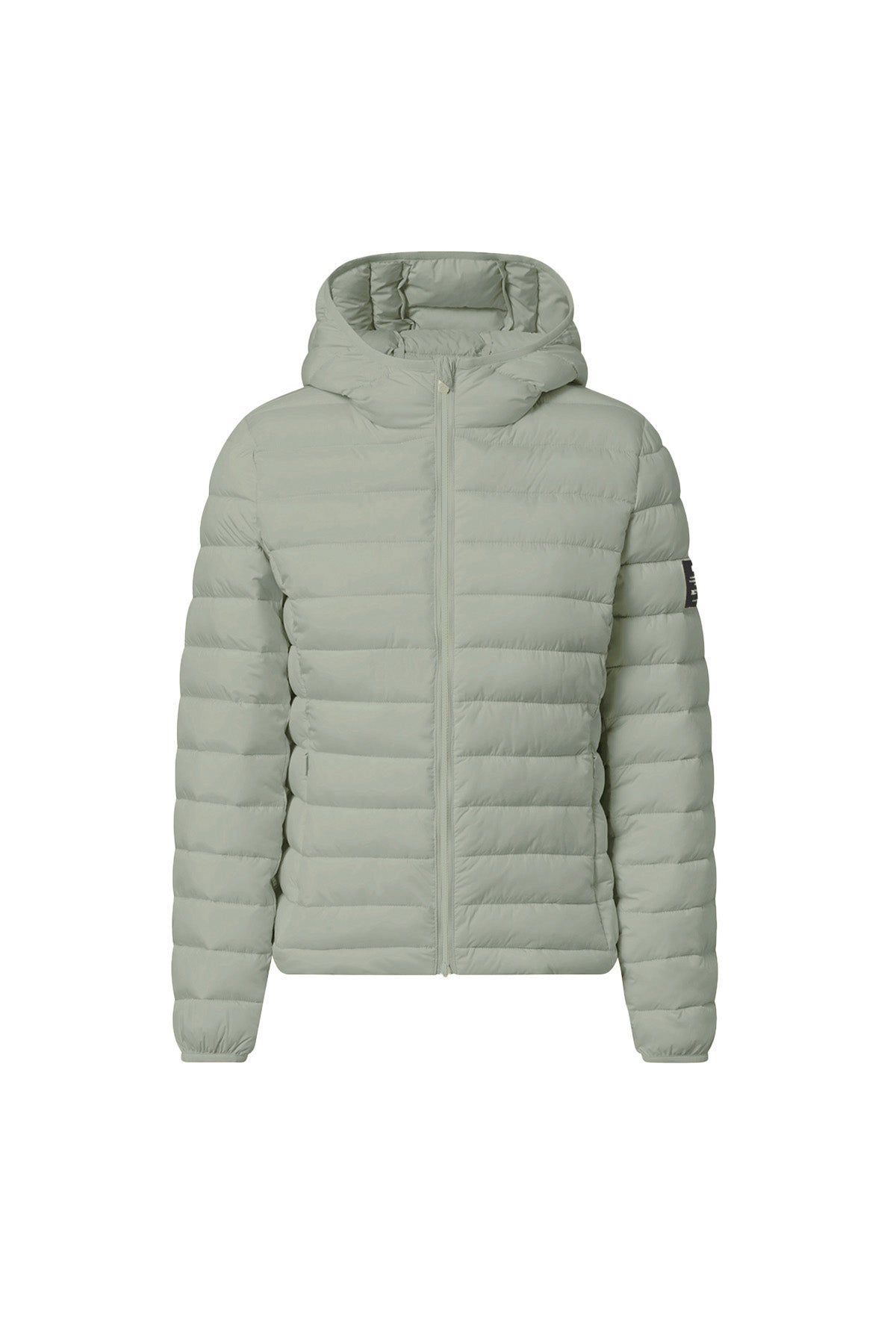 chaqueta-atlantic-verde-de-mujer-ecoalf image 6