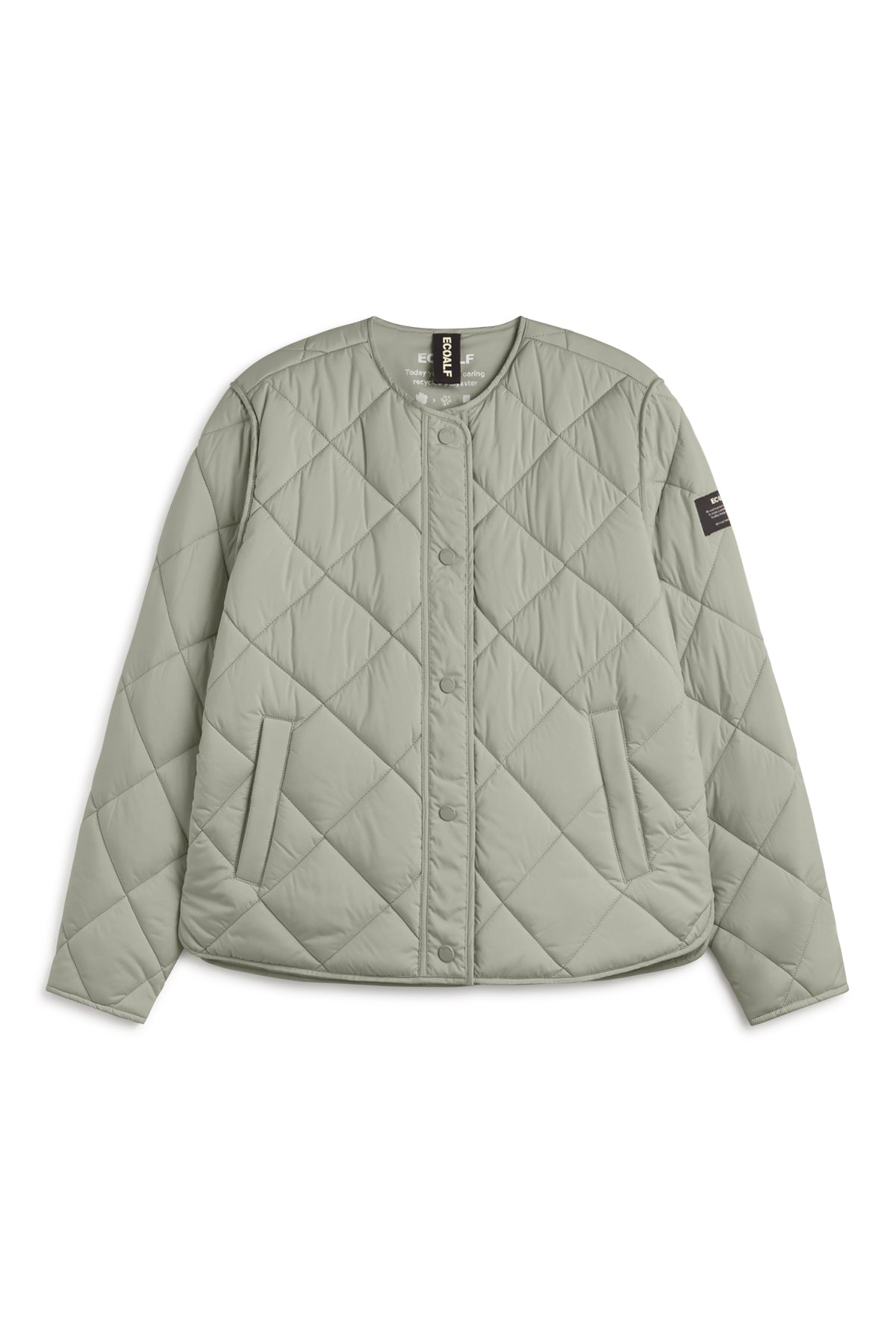 chaqueta-ecoalf-musa-rhomb-verde-para-mujer-poli-ster-100-reciclado-repelente-al image 4