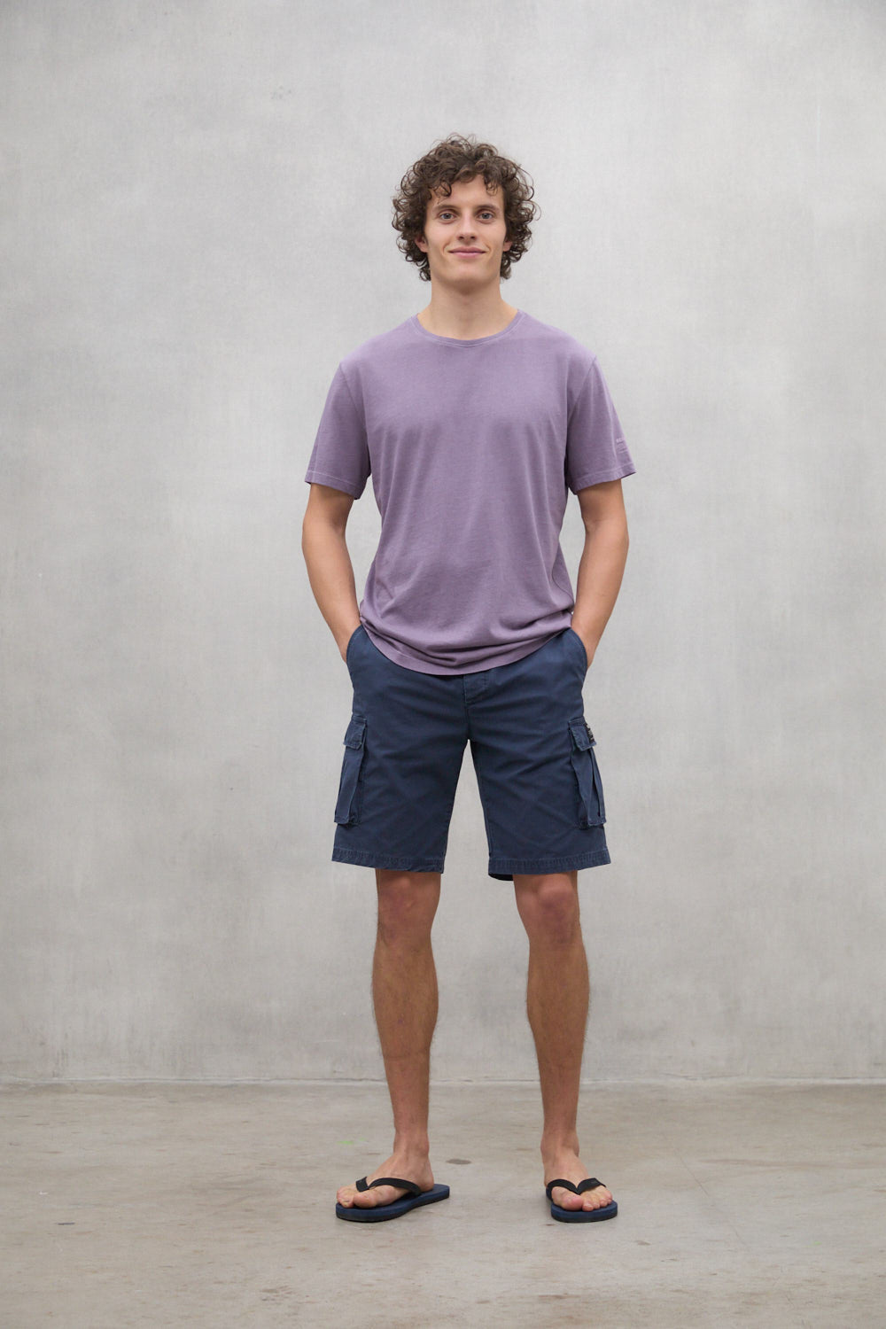 ecoalf-camiseta-vent-morada-de-hombre-100-algod-n-reciclado-fit-regular image 2