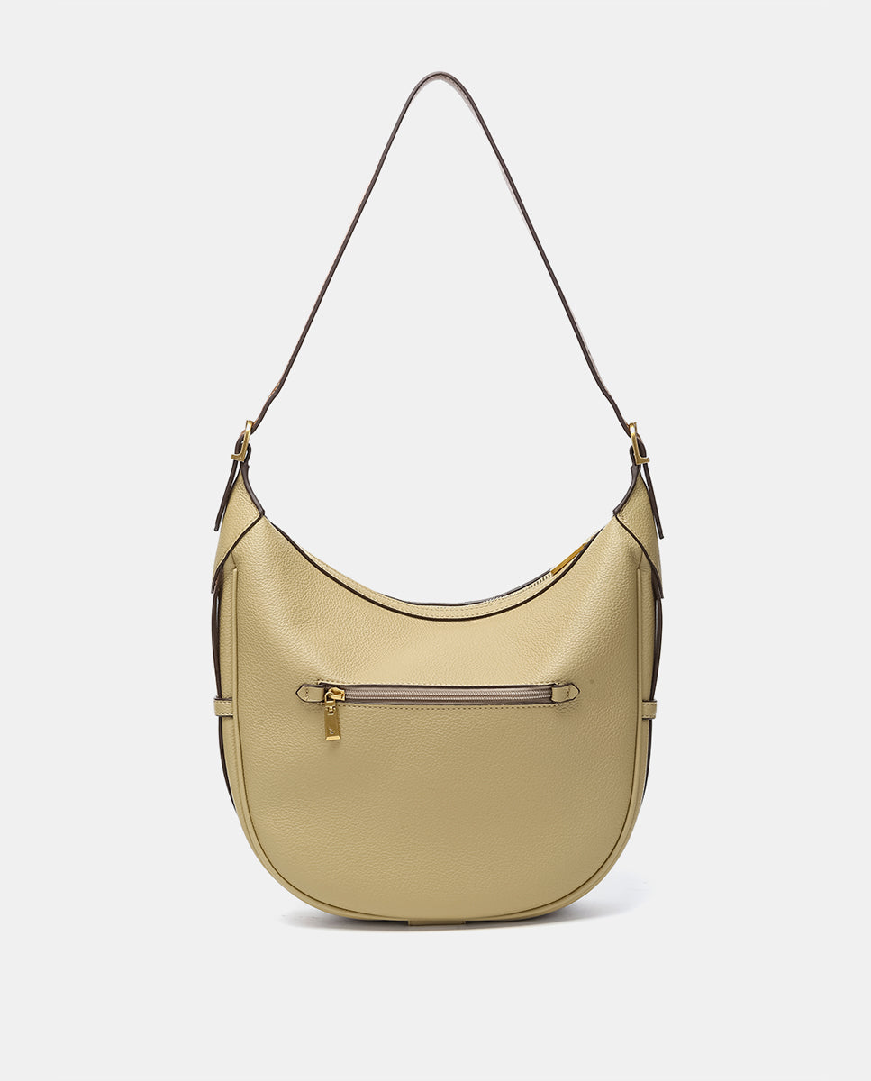 abbacino-bolso-hombro-hobo-amarillo-material-reciclado image 4