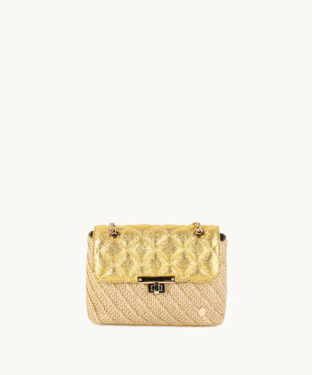 coctail-dalila-bandolera-kbas-de-pu-y-rafia-oro image 1