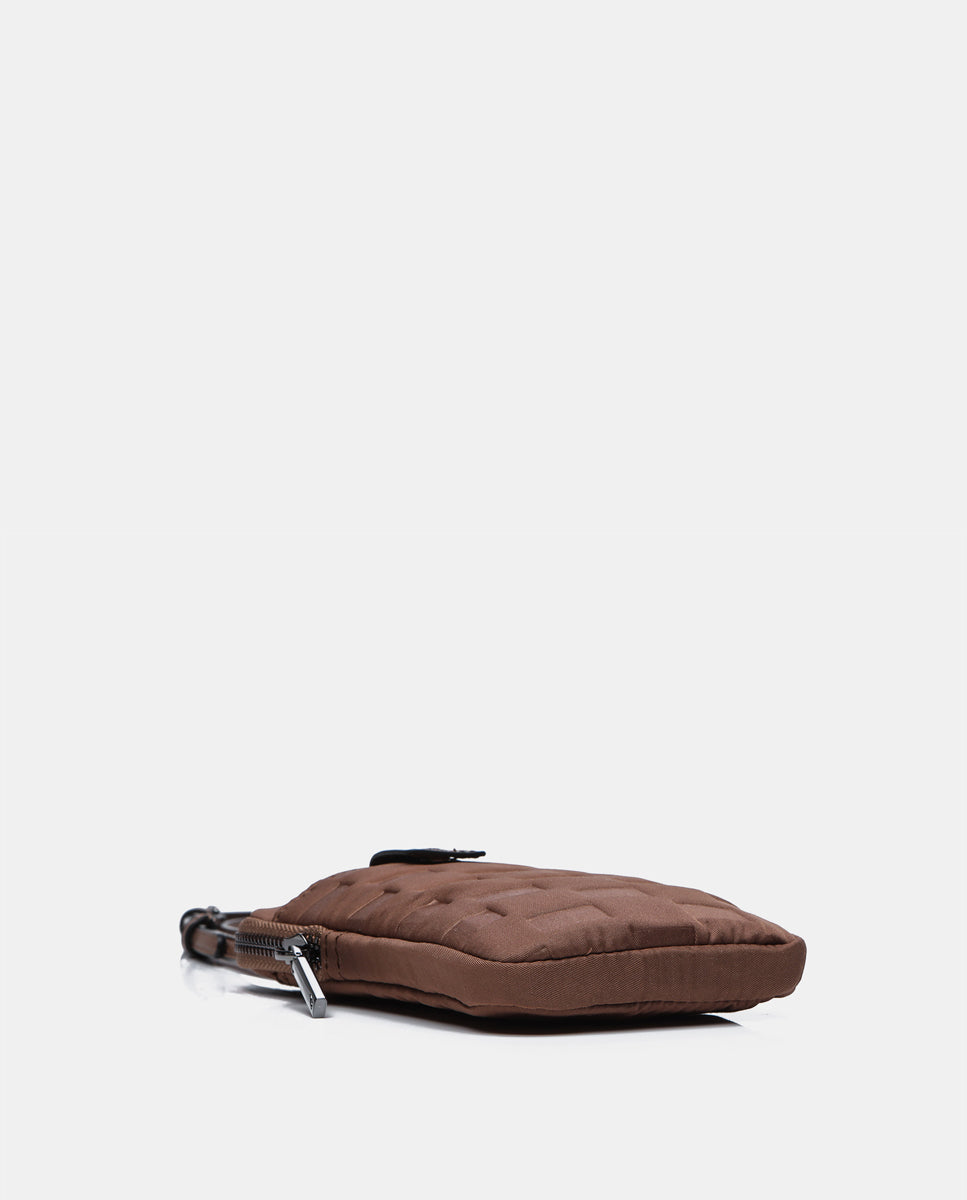 abbacino-bolso-porta-m-vil-nylon-acolchado-taupe image 4