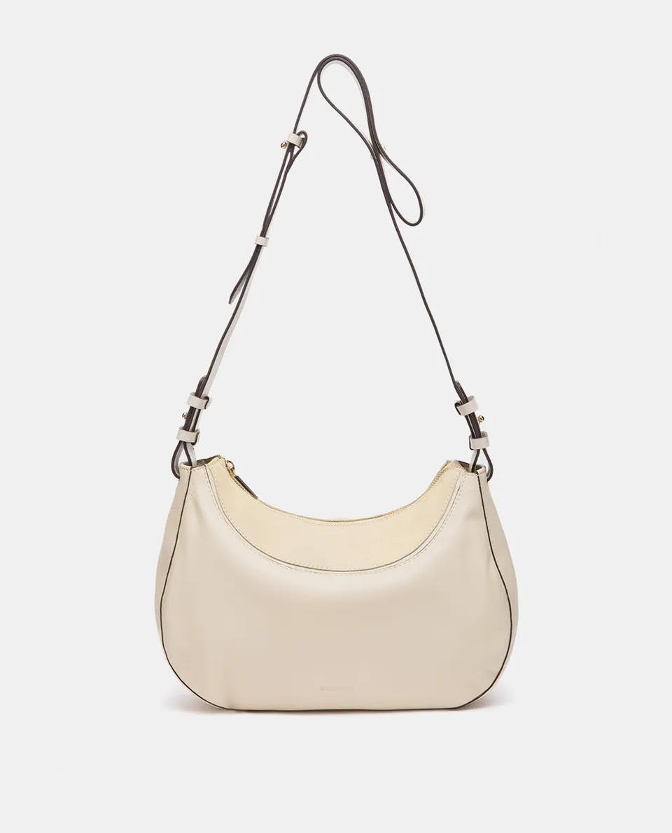 abbacino-bandolera-piel-y-serraje-beige-mujer image 1
