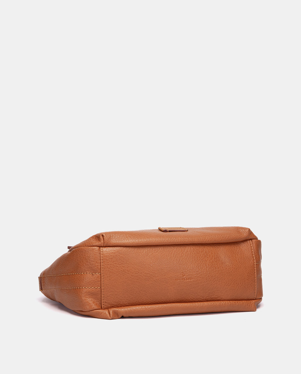 bolso-hobo-de-hombro-abbacino-reciclado-cognac image 5